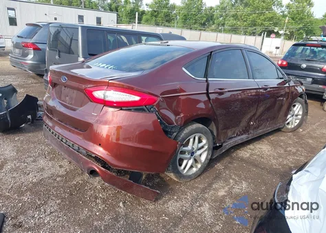 2016 Ford Fusion Se z USA, uszkodzony, nr VIN 3FA6P0H76GR395731